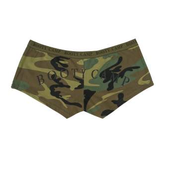 Woodland Camo "Booty Camp" Booty Shorts & Tank Top